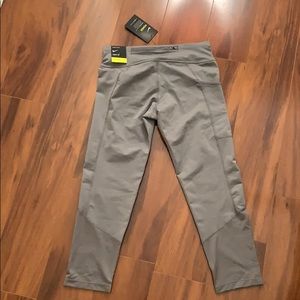 Nike -Gray Capris-Running
